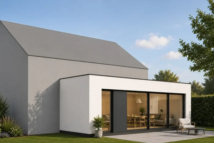 Stackhomes - Modèle type - Extension 2: vue 2