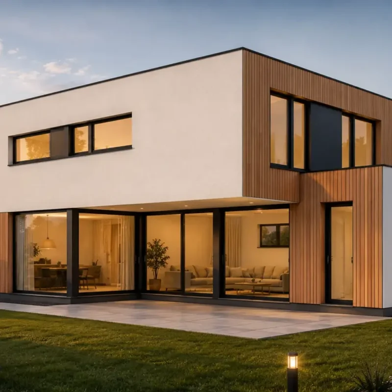 Maison entre intimité et ouverture
